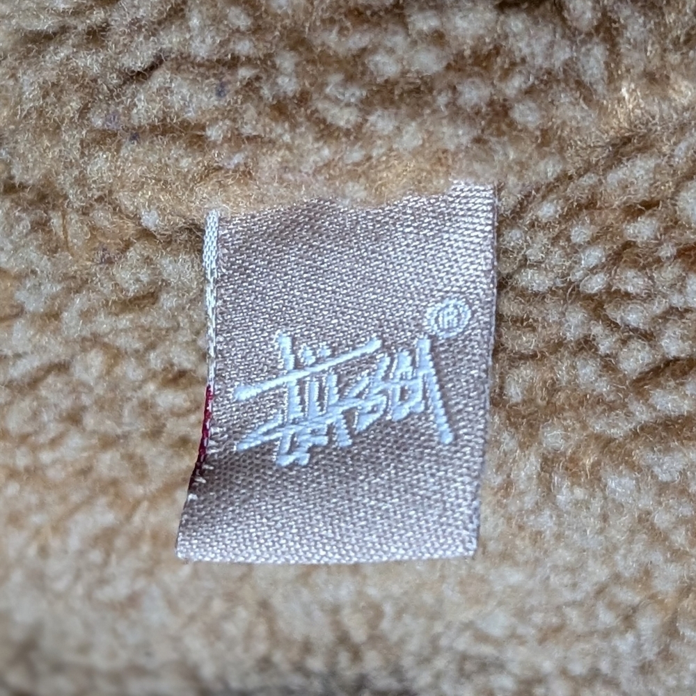 Stüssy Denim Jacket With Detachable Fur Collar - Picture 6 of 8